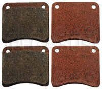 Click for a larger picture of MSE Grab Racing Brake Pads, FF, LD19 (CP2195, Gem)