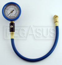 Click for a larger picture of Intercomp 2.5" Liquid Filled Tire Pressure Gauge, 0-30 psi