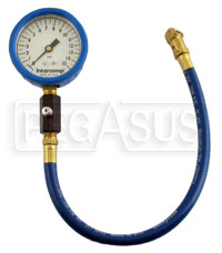 Click for a larger picture of Intercomp 2.5" Glow in Dark Tire Pressure Gauge, 0-15 psi