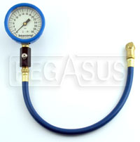 Click for a larger picture of Intercomp 2.5" Glow in Dark Tire Pressure Gauge, 0-30 psi