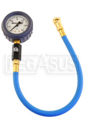 Click for a larger picture of Intercomp 2.5" Glow in Dark Tire Pressure Gauge, 0-60 psi