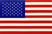 Click for a larger picture of USA "Stars and Stripes" Flag Decal