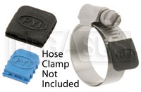 Click for a larger picture of Rubber Hose Clamp End Jacket