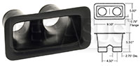 Pegasus Part No. 3625 - Air Inlet, Small Bumper Mount (2 Outlet) Click for a larger picture of Air Inlet, Small Bumper Mount (2 Outlet)