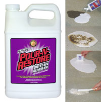 Pegasus Part No. 3769 - (HAO) Pour-N-Restore Oil Stain Remover Click for a larger picture of (HAO) Pour-N-Restore Oil Stain Remover