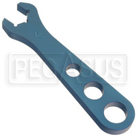 Large photo of Aluminum AN Hose End Wrench, 4AN (for 9/16 inch hex), Pegasus Part No. 3830-104