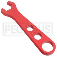 Click for a larger picture of Aluminum AN Hose End Wrench, 6AN (for 11/16 inch hex)