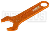 Large photo of Aluminum AN Hose End Wrench, 24AN (for 2 inch hex), Pegasus Part No. 3830-124