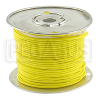 Large photo of Wire, 18 Gauge - Yellow, Pegasus Part No. 4003-Size