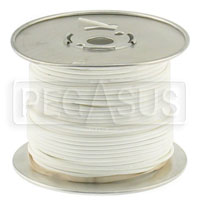 Large photo of Wire, 18 Gauge - White, Pegasus Part No. 4006-Size