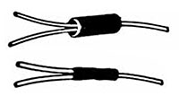 Click for a larger picture of Black Heat Shrink Tubing, 1/4" ID, per foot or spool