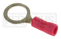 Click for a larger picture of Terminal, 22-18 Gauge Red 3/8" Ring