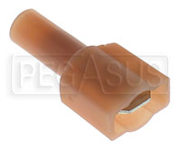 Large photo of Terminal, 22-18 Gauge Fully Insulated Male Push-On, Pegasus Part No. 4109