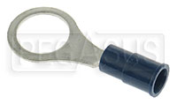 Click for a larger picture of Terminal, 16-14 Gauge Blue - 3/8" Ring