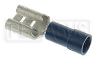 Click for a larger picture of Terminal, 16-14 Gauge Blue - Female Push-On