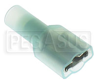 Large photo of Terminal, 16-14 Gauge Fully Insulated Female Push-On, Pegasus Part No. 4123