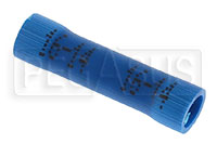 Click for a larger picture of Terminal, 16-14 Gauge Blue - Butt Splice