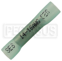 Click for a larger picture of Adhesive Lined Heat Shrink Butt Splice Terminal, 16-14 Gauge