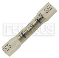 Click for a larger picture of Clear-View Heat Shrink Butt Splice Terminal, 16-14 Gauge
