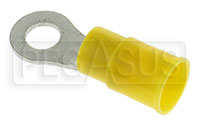 Large photo of Terminal, 12-10 Gauge Yellow #10 Ring, Pegasus Part No. 4128