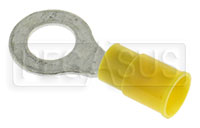 Click for a larger picture of Terminal, 12-10 Gauge Yellow - 5/16" Ring