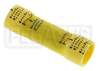 Large photo of Terminal, 12-10 Gauge Yellow - Butt Splice, Pegasus Part No. 4136