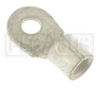 Click for a larger picture of Ring Terminal for 4 Gauge Battery Cable, 1/4" Ring