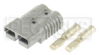 Click for a larger picture of 175 amp Auxiliary Battery Connector Half only (No Handle)