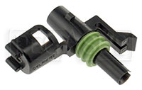 Click for a larger picture of Weather Pack Single Pin Tower Connector Body