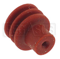 Large photo of Weather Pack Terminal Seal for 1.29 to 1.70mm Wire (Red), Pegasus Part No. 4185-070