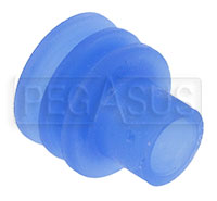 Large photo of Weather Pack Terminal Seal for 3.45 to 4.30mm Wire (Blue), Pegasus Part No. 4185-074