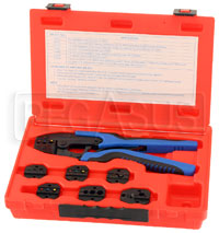 Large photo of Quick Change Ratcheting Terminal Crimping Kit, Pegasus Part No. 4185-200