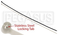 Large photo of T&B Standard Nylon Cable Tie, 30 x 0.30 inch, Pegasus Part No. 4334-Size-Color