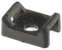 Click for a larger picture of Saddle Mount for Large Cable Ties, Black