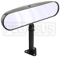 Click for a larger picture of SPA Design Center Mirror, Convex Lens - Carbon Fiber