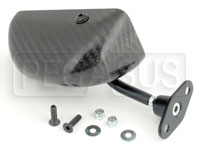 Pegasus Part No. 5114 - SPA F1 Flat Lens Mirror, Carbon Fiber, each Click for a larger picture of SPA F1 Flat Lens Mirror, Carbon Fiber, each