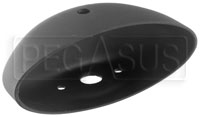 Click for a larger picture of Vinyl Housing for Compact Dash-Mount Center Mirror