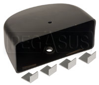 Click for a larger picture of Replacement Vinyl Mirror Housing for Club Series, Rectangle