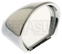 Large photo of Vitaloni Sebring Mach I Mirror, Chrome - Flat Lens, Pegasus Part No. 5170-001