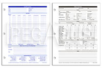 Click for a larger picture of Racing Data Notebook Refill Sheets