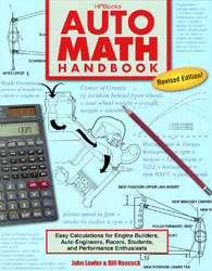 Large photo of Auto Math Handbook by John Lawlor, Pegasus Part No. 5329