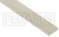 Large photo of 1/4 x 1 inch Wear Strip, per inch of length, Pegasus Part No. 6101