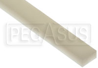 Click for a larger picture of 1/2 x 1 inch Wear Strip, per inch of length