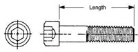 Large photo of Socket Head Cap Screw, Pegasus Part No. 630-Size-Color