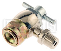 Click for a larger picture of Schrader High Pressure Coupler, 1/8 NPT Male