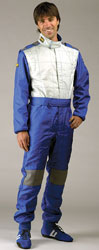 Large photo of OMP Tecnica Karting Suit, sizes 44 to 48 - ON SALE!, Pegasus Part No. 9303-Size-Color