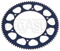 Large photo of Driveline Single Piece 219 Racing Kart Axle Sprocket, Pegasus Part No. 9807-Size