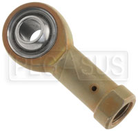 Click for a larger picture of Aurora Milspec Alloy Steel Female Rod End, PTFE Lined