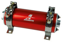 Click for a larger picture of Aeromotive A750 Fuel Pump, 100 GPH / 70 psi, Red