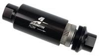 Click for a larger picture of Filter, In-Line, 10AN, 100 Micron element, Hardcoat Anodize